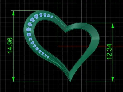 Earring 004 Free 3D print model