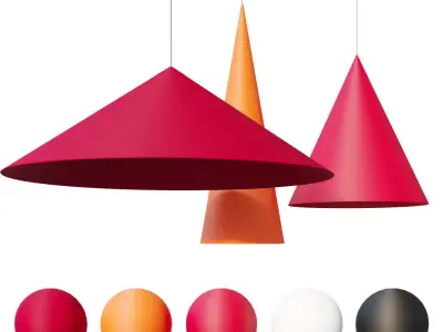 w151 Extra large pendant 3D model