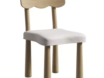 Madeleine dining chair 3D model