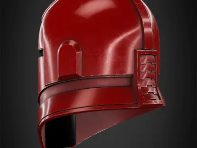 The Mandalorian Imperial Praetorian Guard Helmet for Cosplay 3D print model