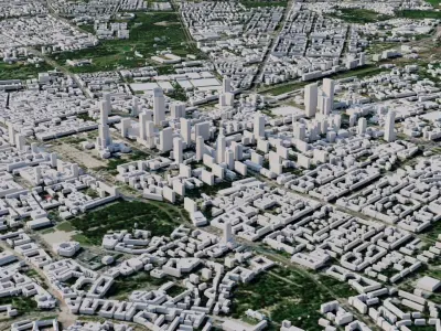 Warsaw - Poland 3D model