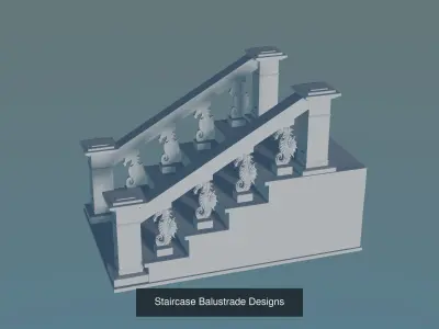 Staircase 3D Model Pack