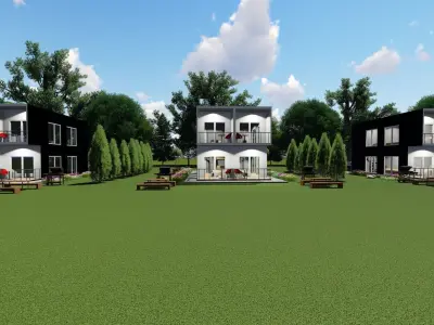 Dublex project 3D model