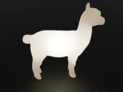 Alpaca Indirect Lighting 3D model