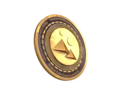 Decentraland Coin v3 004 3D model