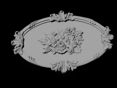 dekor ornament 3D model 121