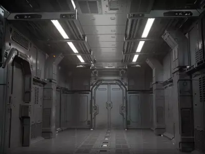 sci fi asets 3ds pjct v6 2 3D model