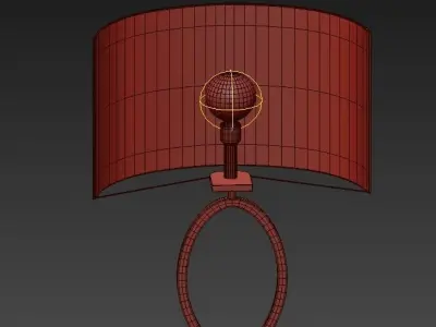 MODERN LINEAR LED WALL SCONCE LIGHT 3D model