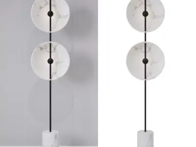 Floor lamp Rakumba Lighting Mito floor lamp 3D model