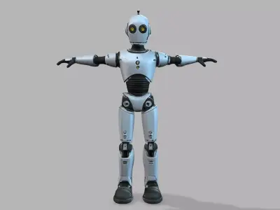 THEMER - THE ROBOT - ONLY MESH 3D model