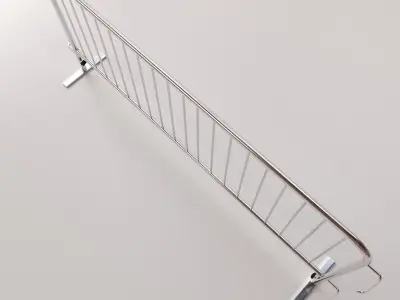 Crowd Barrier 3D model