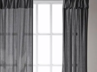 Curtain 74 3D model