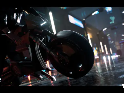 Cyberpunk Gigapack Low-poly 3D model