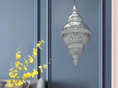 arabic Lamp shade 3D print model buy