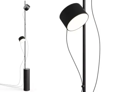 Post Floor lamp by Muuto 3D model
