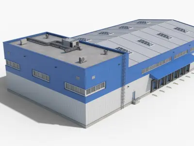  Industrial Buildings Bundle 