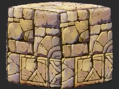 Stylized Floor Seamless Texture Texture 14
