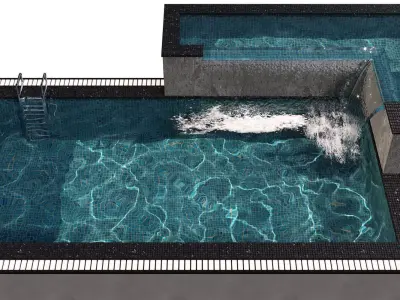 SWIMMING POOL NO43 A 3D model