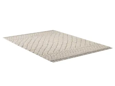 LAHNA WOOL RUG 3D model