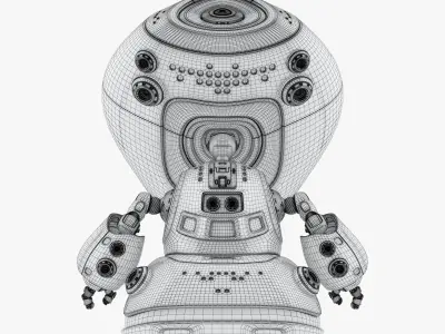 Pirate bot II  3D model