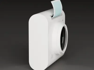 Camera Free low-poly 3D model