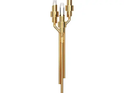Outdoor designer lamp TYCHO by Luxxu 3D model
