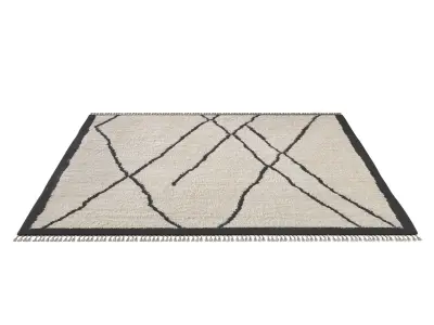 MEDHI WOOL RUG 3D model
