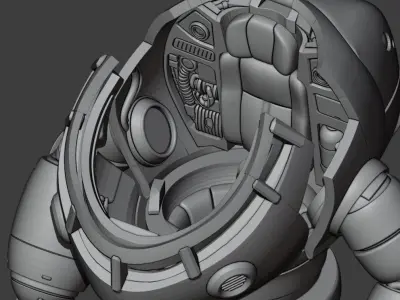 Armored suit zgok ma-k 3D print model