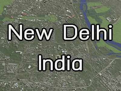 India - city and urban 3D Model Pack
