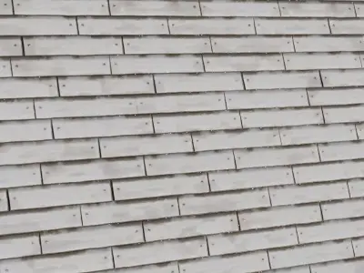 Stylized White Wood Planks Texture