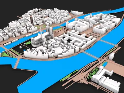 City 3 3D model