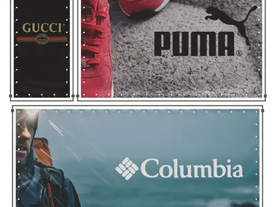 Banner grommet 3D model