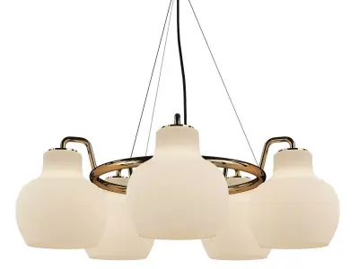 Chandelier for Louis Poulsen Low-poly 3D model