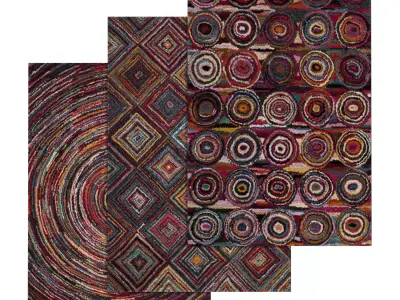 Rug Set 29 3D model
