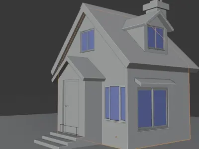 Miniature House Free 3D model