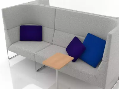 Mason High Back Set 4 3D model