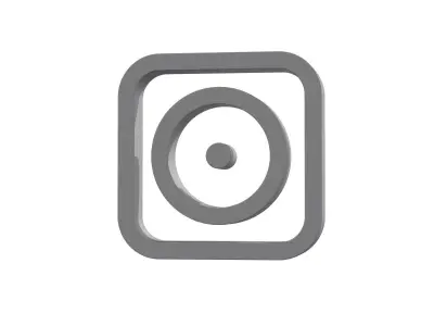 3d album Low-poly 3D model