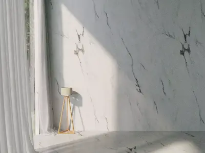 Realistic White Marble PBR Texture  Texture