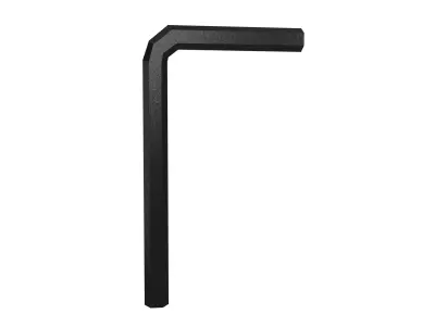 Hex Wrench v1 002 Low-poly 3D model