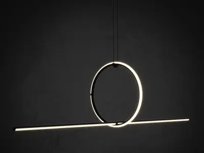 Arrangements Comp3 Pendant Lamp 3D model