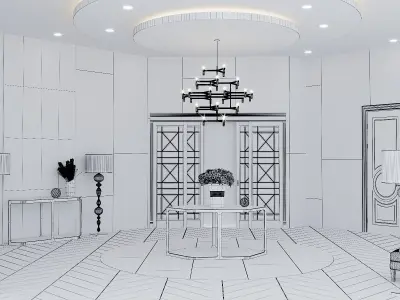Lobby Entrance 3D model