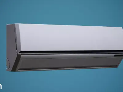 Air Conditioning Low-poly 3D model buy
