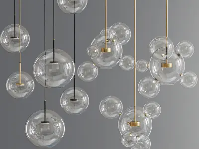 Flexlite jacqueline Bolle Ceiling Light Collection 3D model