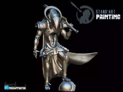 Sohdil man holding ball 3D model