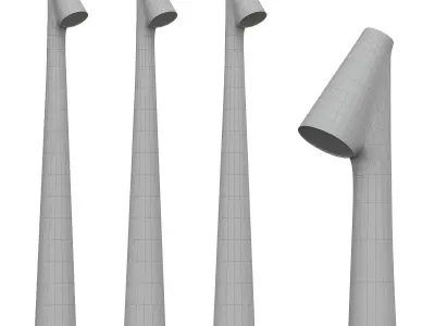 Africa Floor Lamp 3D model