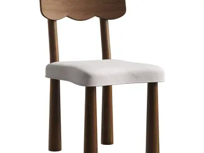 Madeleine dining chair 3D model