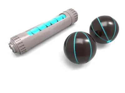 Grenade Sci-Fi  Low-poly 3D model