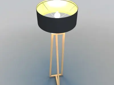 Modern Floor Lamp 3D model