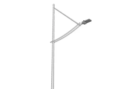 Light Pole - Lamp Post 07 3D model