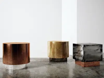 Loren Table 40 and 52 3D model